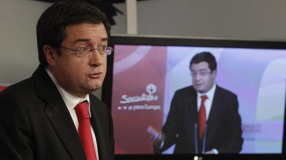 El secretario de Organización del PSOE, Óscar López