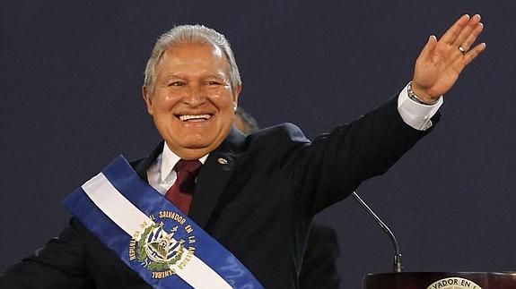 Salvador Sánchez Cerén , nuevo presidente de El Salvador