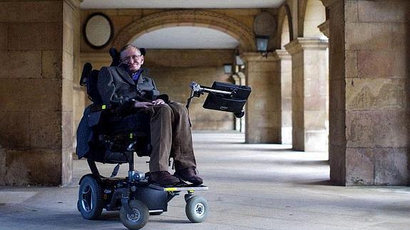 Stephen Hawking, uno de los pacientes de ELA más conocidos.