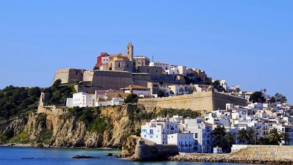 Panorámica de Ibiza. 