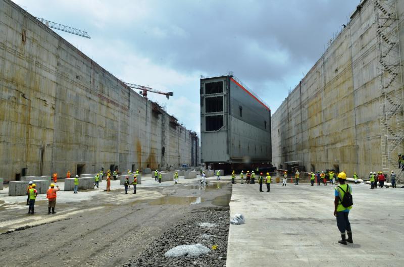 Obras del Canal de Panamá 