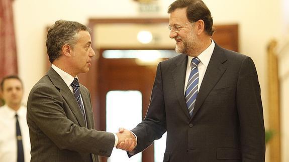 Urkullu y Rajoy. 