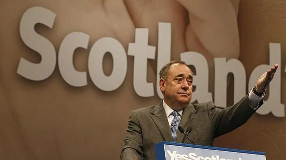 El ministro principal escocés, Alex Salmond. 