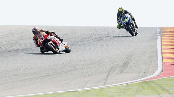 Márquez y Rossi. 