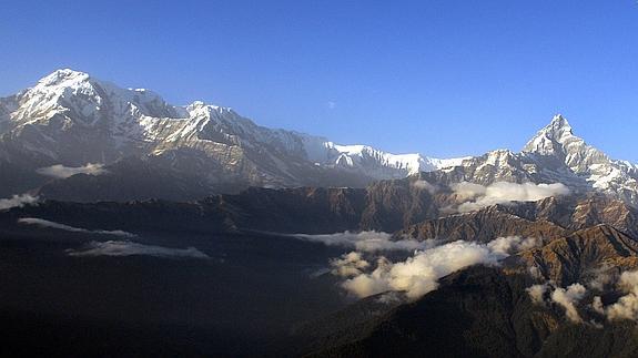 Vista del Machhapuchre.  