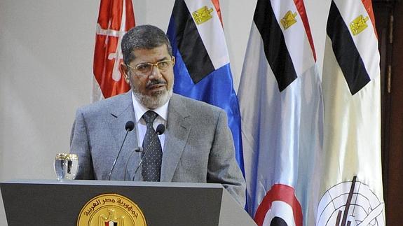 El presidente egipcio, Mohamed Mursi