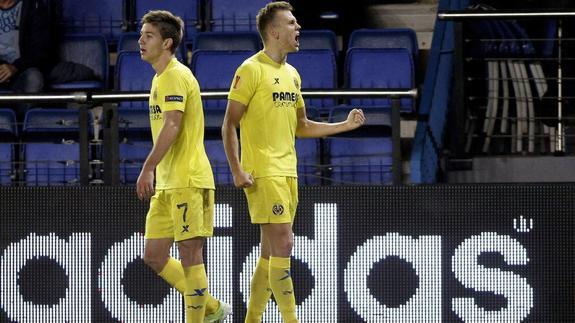 Cheryshev (d) celebra un gol. 