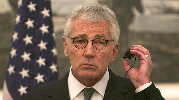 El secretario de Defensa de Estados Unidos, Chuck Hagel. 