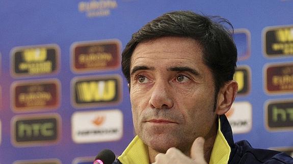 Marcelino, técnico del Villarreal.