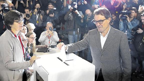 Artur Mas, el pasado 9N.