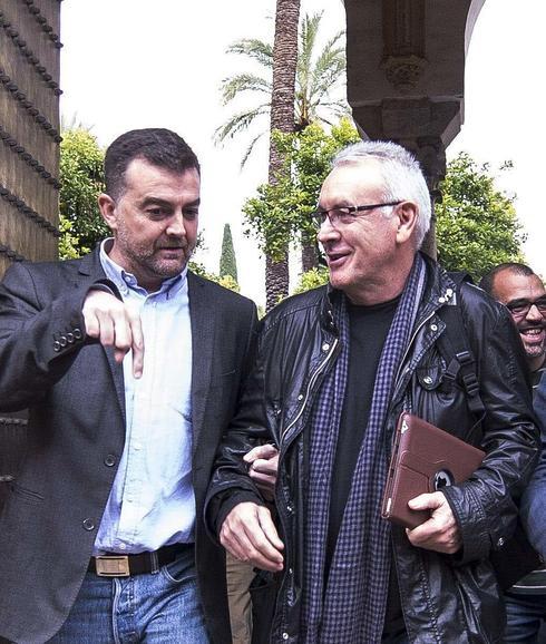 Antonio Maíllo y Cayo Lara.