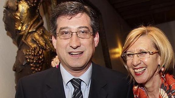 Ignacio Prendes y Rosa Díez 