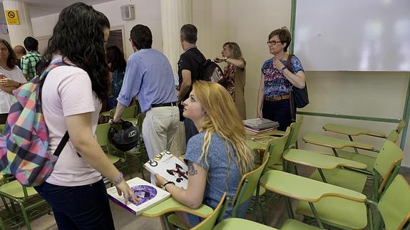 Alumnos de 3º de la ESO