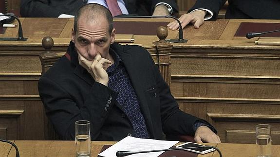 El ministro de Finanzas griego, Yanis Varufakis. 