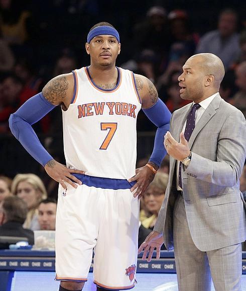 Carmelo Anthony se pierde el resto de temporada. 