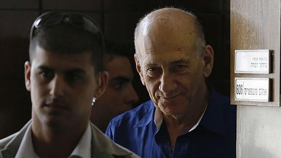 Ehud Olmert, ex primer ministro de Israel.
