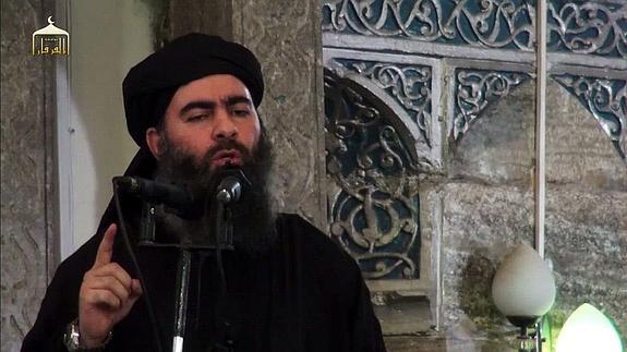 El líder de la organización terrorista Estado Islámico, Abu Bakr al Baghdadi. 