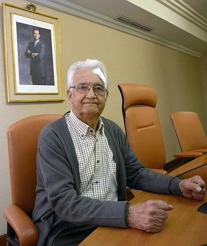 Ricardo Díez, el alcalde que más ha permanecido en España de forma ininterrumpida. 