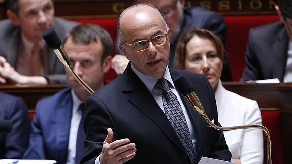 Bernard Cazeneuve, ministro francés del Interior.