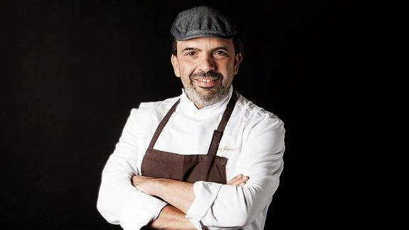 El cocinero cántabro Jesús Sánchez.