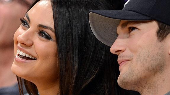 Ashton Kutcher y Mila Kunis