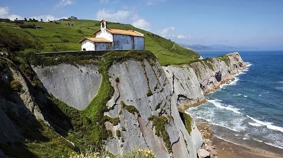 Capilla de San Telmo en Zumaia.