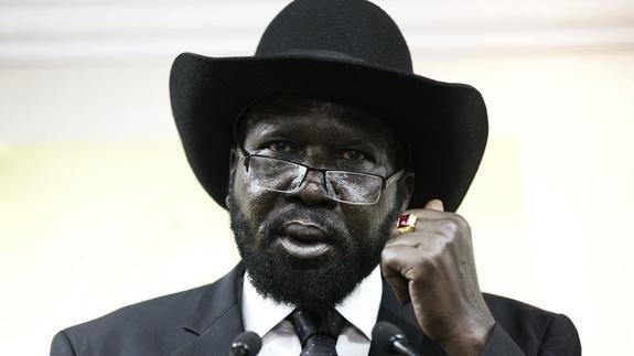 Salva Kiir. 