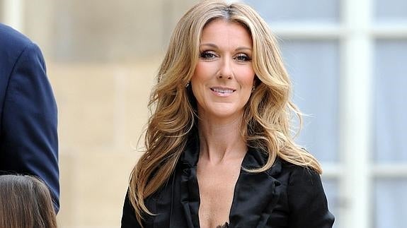 Céline Dion esta semana, en París.