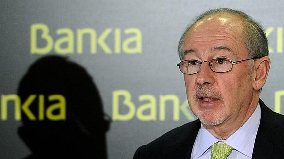 Rodrigo Rato, durante su etapa como presidente de Bankia.