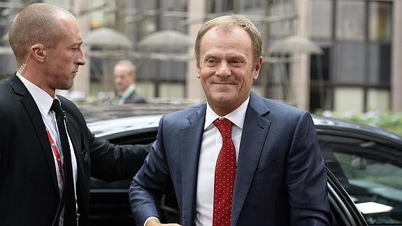 El presidente del Consejo Europeo, Donald Tusk. 