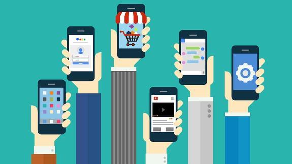 Los españoles tienen 13 'apps' de media instaladas en su móvil.