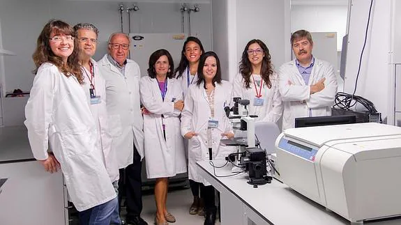 En la imagen, el equipo de investigadores de la Universidad de Granada.
