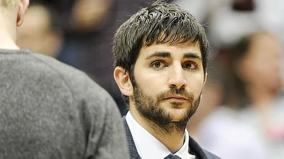 Ricky Rubio no ha jugado por molestias en la rodila. 