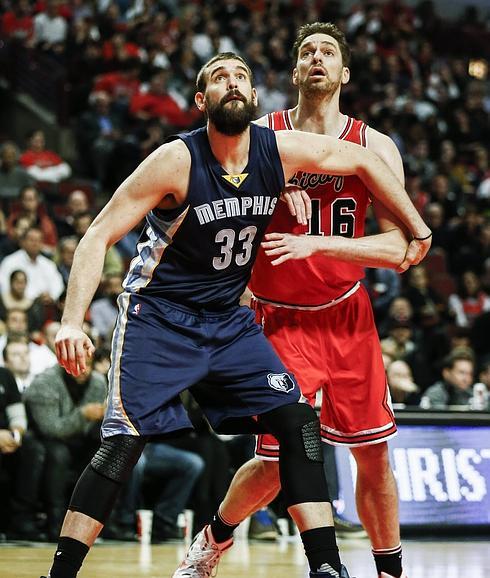 Marc y Pau Gasol. 