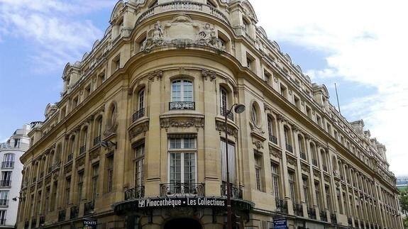 Vista de la Pinacoteca de París. 