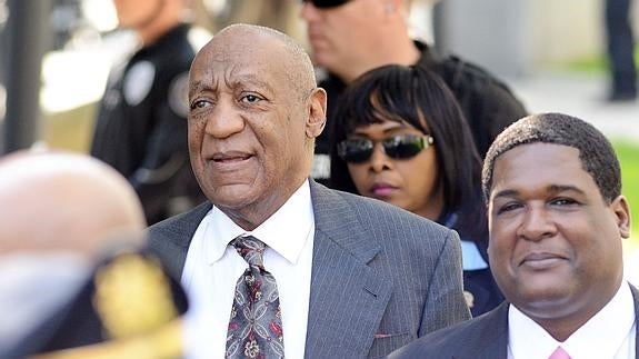 Bill Cosby, a su llegada al tribunal. 