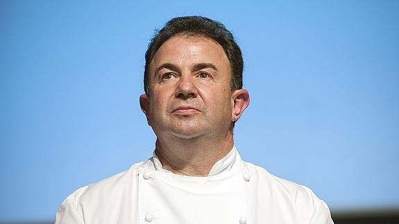 El chef Martín Berasategui.
