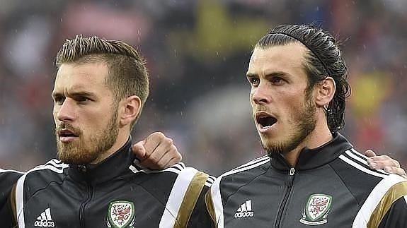 Aaron Ramsey. y Gareth Bale. 