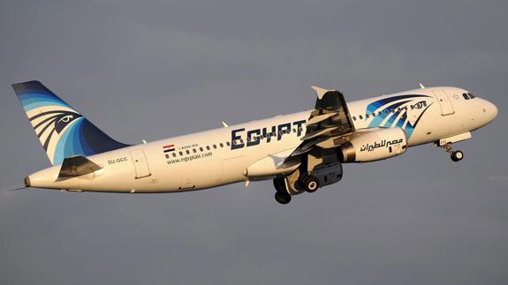 Un avión de Egyptair.