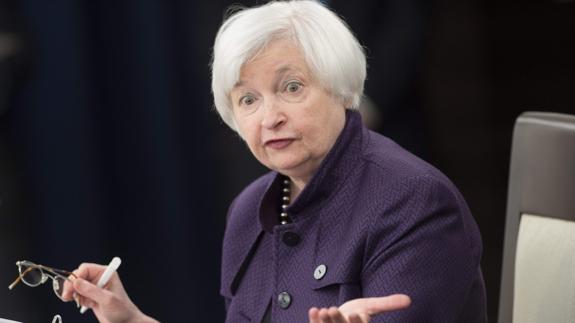 Janet Yellen, presidenta de la Reserva Federal.