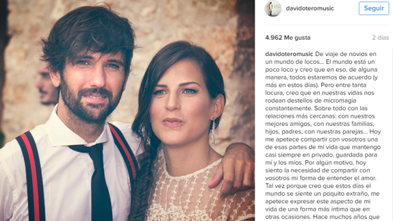 David Otero, 'El Pescao', vuelve a pasar por el altar