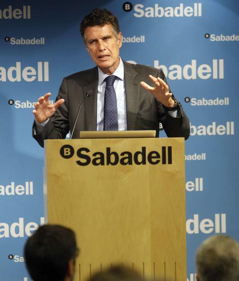 El consejero delegado del Banco Sabadell, Jaume Guardiola.