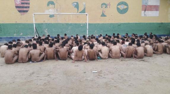 Detenidos por un motín en una prisión de Manaos. 