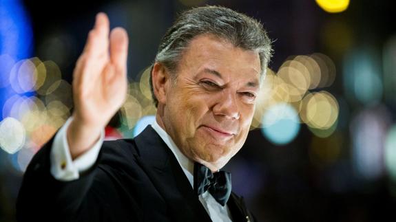 El presidente de Colombia, Juan Manuel Santos.