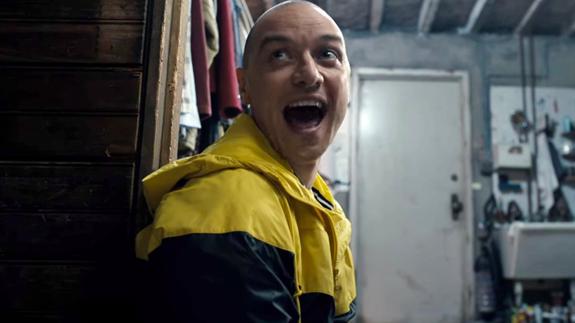 James McAvoy, en una escena de 'Múltiple'.