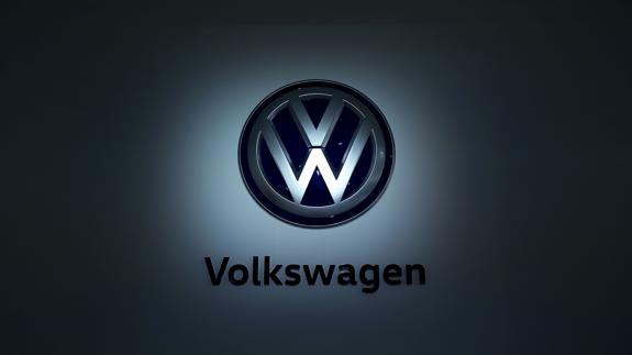 El logo de Volkswagen.