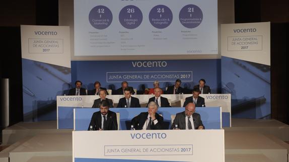 Junta general de accionistas de Vocento.