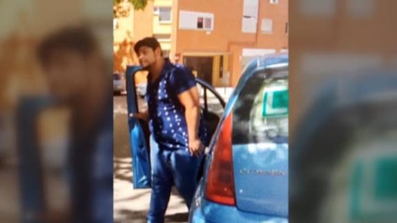 Un furgón policial en Torrejón de Ardoz.