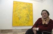 Martin Calero ve la pintura como un idioma "complejo", ya que es "el más antiguo de la humanidad"