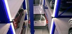 Construyen el primer 'parking' inteligente de la región, en el que un robot estacionará los coches